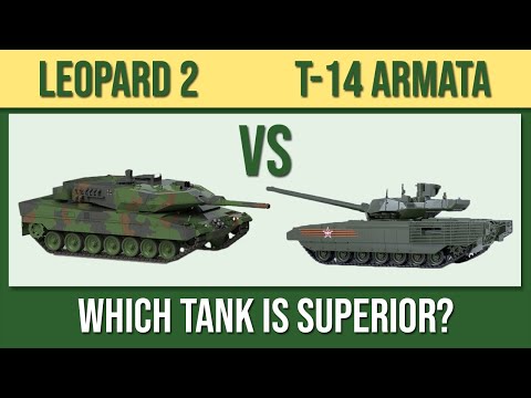 Leopard 2 vs T-14 Armata - Which would win?