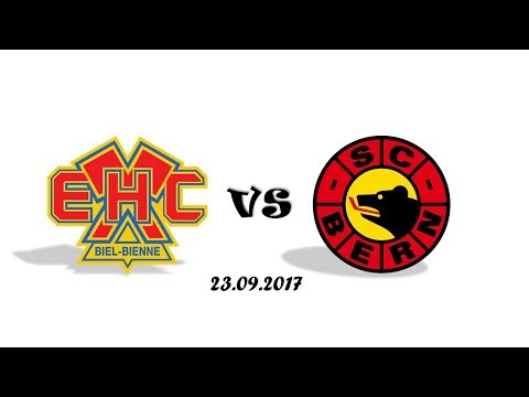 EHC Biel-Bienne vs SC Bern: 2-5 (23.09.2017)
