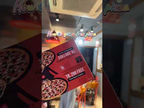 How to get a Free pizza coupons 🍕