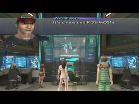 Xenosaga III HD Cutscene 252 - Unable to Escape (Elsa Bridge) - JAPANESE - SWIMSUIT MODE