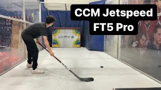 CCM Jetspeed FT5 Pro Testing! {} Hockey Hustler