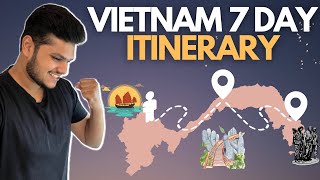 The most versatile VIETNAM 7 day travel itinerary! 🇻🇳