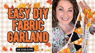 Let's Sew Up An ADORABLE Fall Garland!