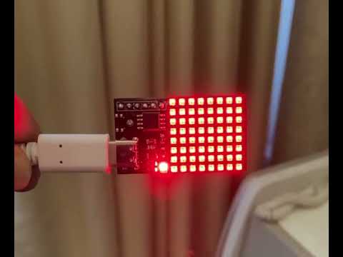 Demo Laterna Small LED Matrix USB Powered -  Random Images