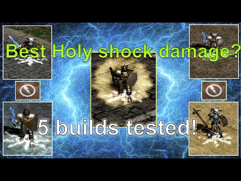 Diablo 2: The BEST Holy Shock build! 5 builds tested!