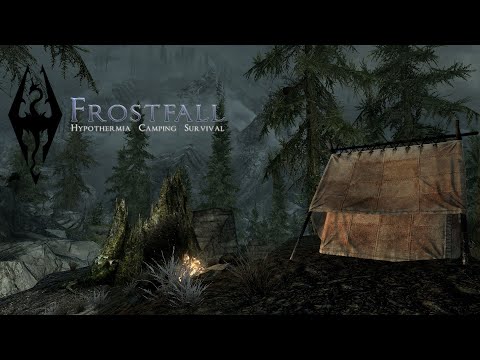 I attempt surviving Skyrim's harsh climate - Frostfall - Day 1