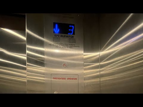 Dover Modernized By OTIS @ Wick Avenue parking deck Youngstown Ohio