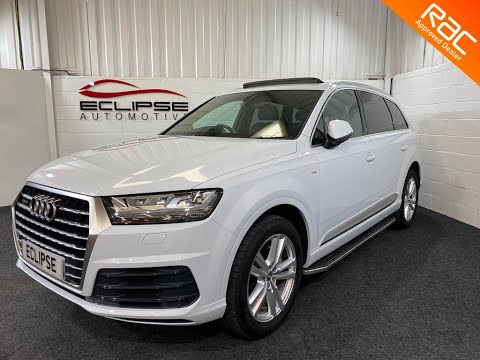 AUDI Q7 3.0 TDI QUATTRO S LINE 5d AUTO 215 BHP  - Eclipse Automotive