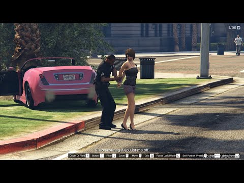 Police arrested the actress Poppy Mitchell — GTA 5