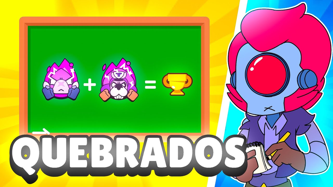 eu testei os COMBOS MAIS APELÕES DO BRAWL STARS e deu nisso...