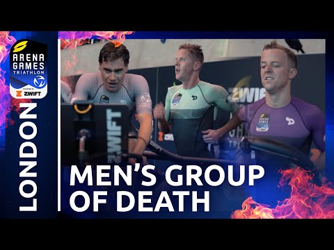 Gustav Iden vs Henri Schoeman | Men's Heat of Death | Arena Games Triathlon London