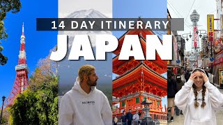The PERFECT 2 Week Japan Itinerary: Tokyo, Mt. Fuji, Osaka &amp; more! (2026 Travel Guide)