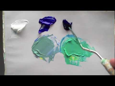 Colour mixing basics - Acrylic Colour Bias