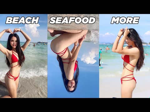 Fofo na praia | Frutos do mar | Praia e muito mais | S4E11 Pattaya Vlog