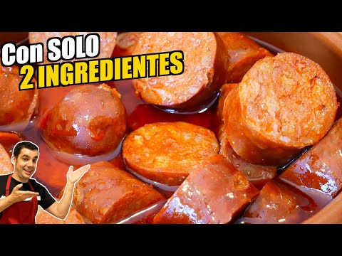 🍽️🍻 Cómo preparar el mejor CHORIZO a la SIDRA con solo 2 ingredientes | Receta Asturiana tradicional