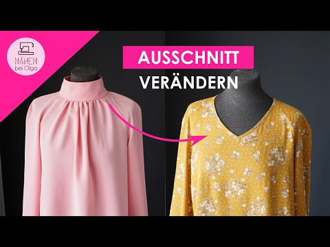 PATTERNHACK - V- Ausschnitt aus einem gerafften Ausschnitt mit Raglan Ärmel erstellen