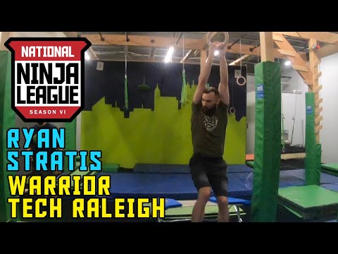Ryan Stratis qualifies at Warrior Tech Raleigh | National Ninja League Season 6