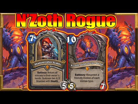 Triple N'Zoth In 1 Game! Menagerie Rogue Is The Best! Fractured in Alterac Valley | Hearthstone