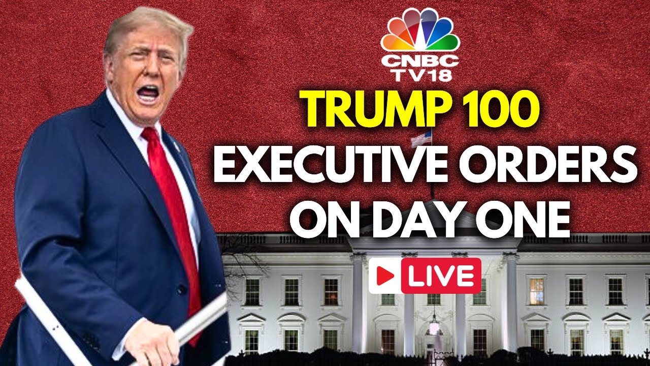 LIVE: Donald Trump To Sign 'Close To 100 Executive Orders on Day One | 47th US President | N18G
