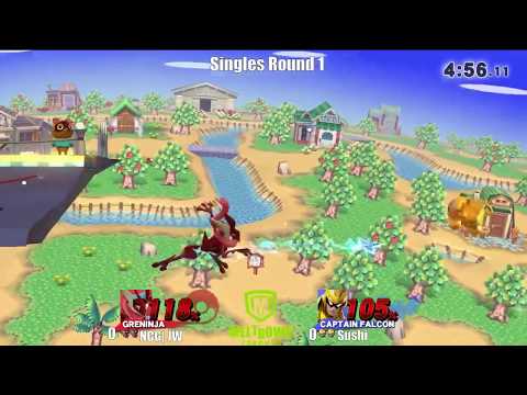 No Chill Smash 37 - NCG| JW (Greninja) vs Sushi (Captain Falcon) - Round 1