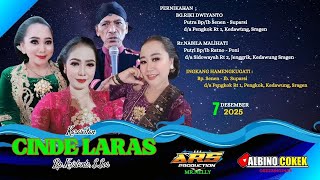 Download lagu LIVE  CINDE LARAS part 2  == ARS mr.NELLY == ALBINO COKEK mp3