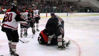 preview picture of video 'Ted Thompson Defends teammate against West Bend Bomber March 2012.MOV'