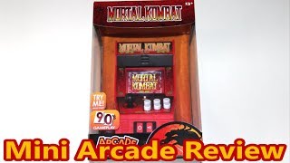 Mortal Kombat Mini Arcade Classics by Basic Fun Review - The No Swear Gamer