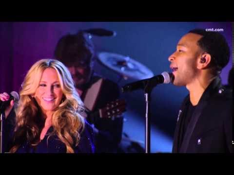 John Legend & LeeAnn Womack sing 