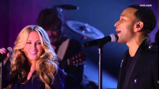 John Legend & LeeAnn Womack sing 