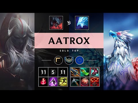 Aatrox Top vs Anivia - EUW Challenger Patch 25.18