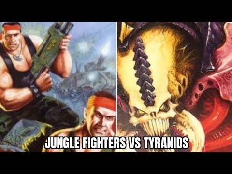 Warhammer 40k 2nd edition battle report. Imperial Guard vs Tyranids