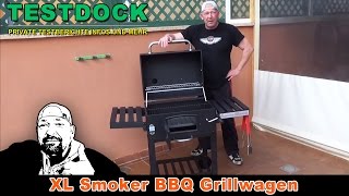 Test XL Smoker Grillwagen