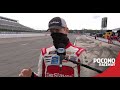 Myatt Snider reacts to contact with Noah Gragson | NASCAR Xfinity Series at Pocono Raceway