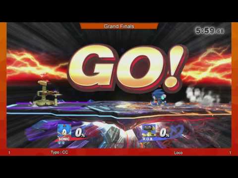 Smash Hut #11  - Smash 4 Grand Finals - Typo  CC vs Loco