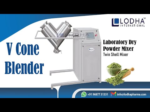 Lab V Cone Blender Mixer