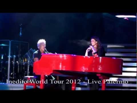 Laura Pausini & Claudio Baglioni - E tu - Palermo 21.07.2012 HD