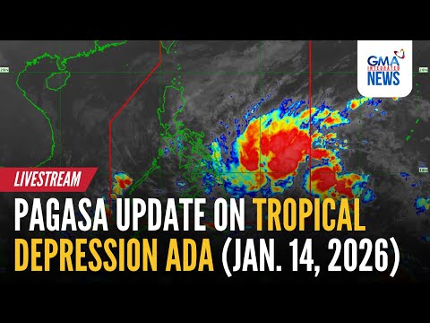 LIVE - PAGASA update on Tropical Depression Ada as of 11 AM  - Replay | GMA Integrated News