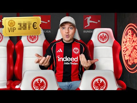 Ich teste den VIP Bereich von Eintracht Frankfurt - DAS hat mich überzeugt!