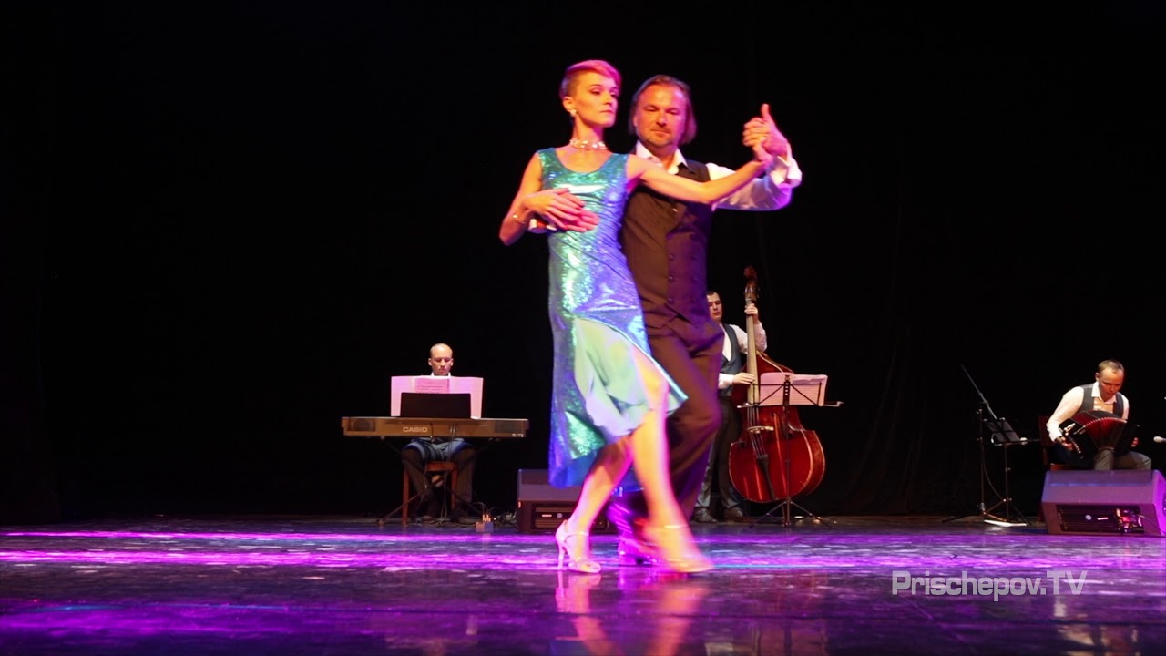Alexis Barbolin & Helga Domashova, Tango En Vivo orq., 2, Milonguero Nights in Moscow 2018