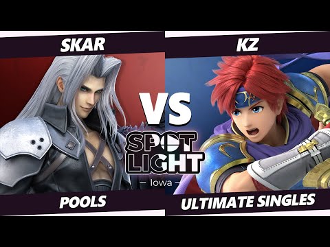 Spotlight: Iowa - Skar (Sephiroth) Vs. kZ (Roy) SSBU Ultimate Tournament