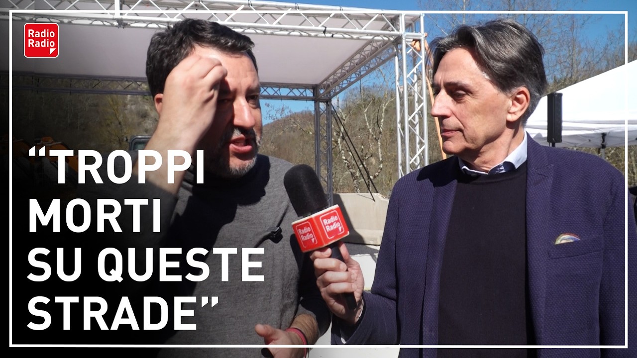 INTERVISTA A MATTEO SALVINI ▷ "A CHI MI CRITICA SU TRENI E CANTIERI DICO: ERAVAMO FERMI DA 40 ANNI!"