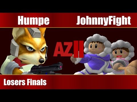 Azension II - Humpe (Fox, Falco) Vs. APT | JohnnyFight (IC) - Losers Finals - Melee