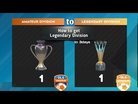 DLS 23 How To Get Legendary Division | Amateur Division to Legendary Division Journey😱