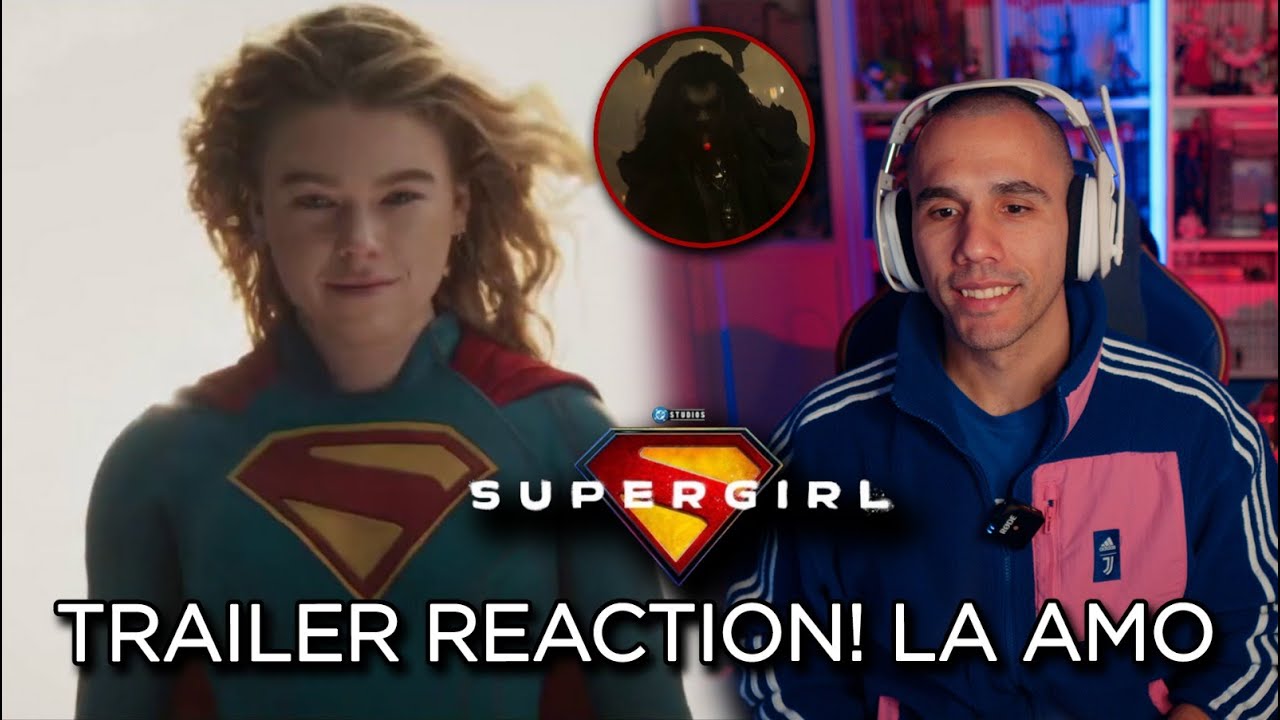SUPERGIRL - LA DONNA DEL DOMANI TRAILER REACTION! LA AMO!