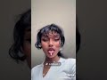 Hot Girl Spit On Camera Twice