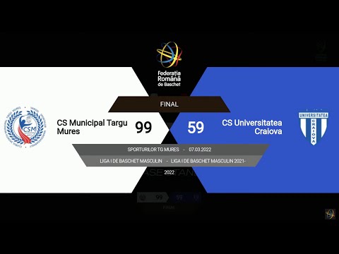L1BM 2021-2022: CSM Târgu Mureș - Universitatea Craiova