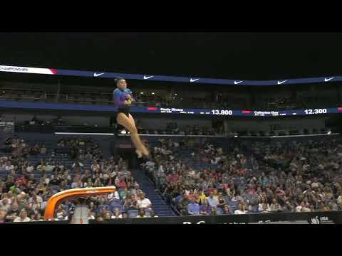 Leanne Wong -  Vault 1 -  2025 Xfinity U.S. Championships -  Senior Women Day 1