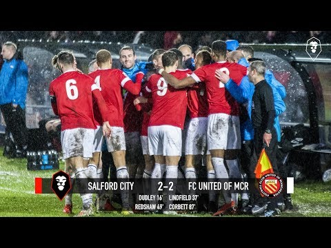 Salford City 2-2 FC United - National League North 01/01