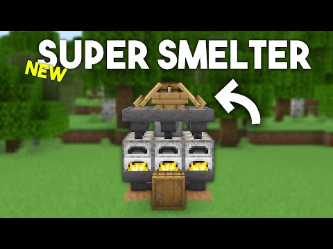 Best Super Smelter in Minecraft 1.19!