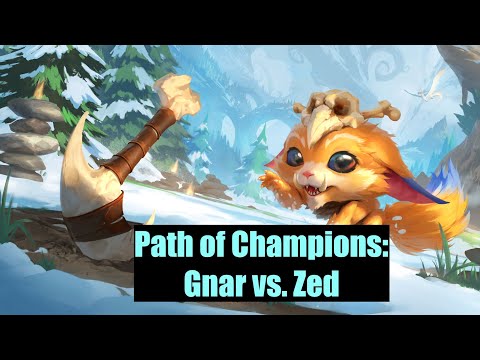 Path of Champions: Gnar vs. Zed